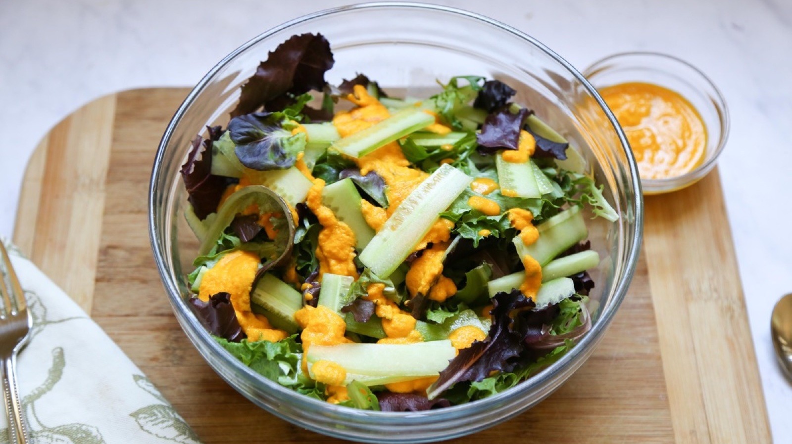 Healthy Miso Ginger Salad Recipe