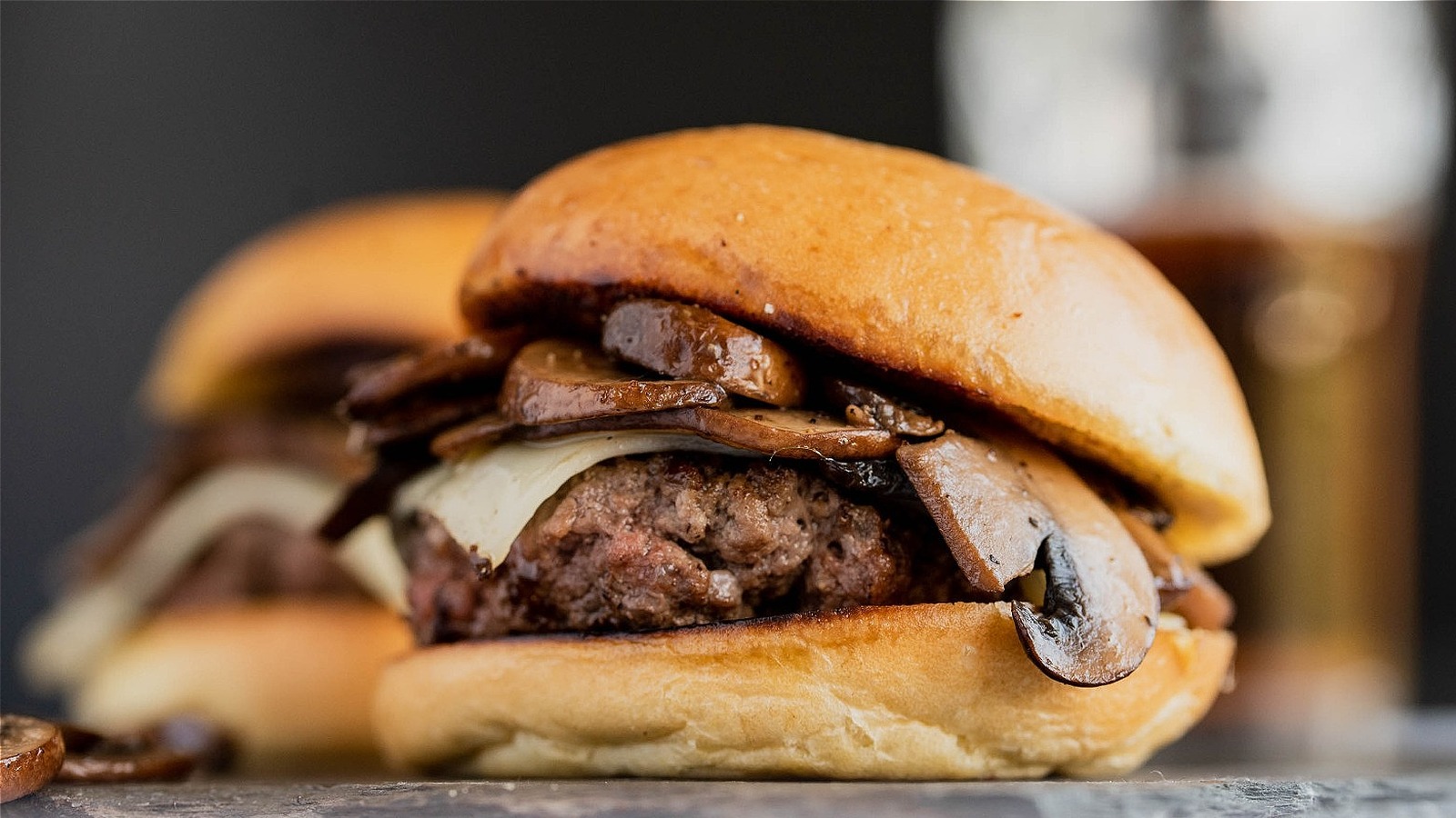 Mushroom And Swiss Hamburger Recipe