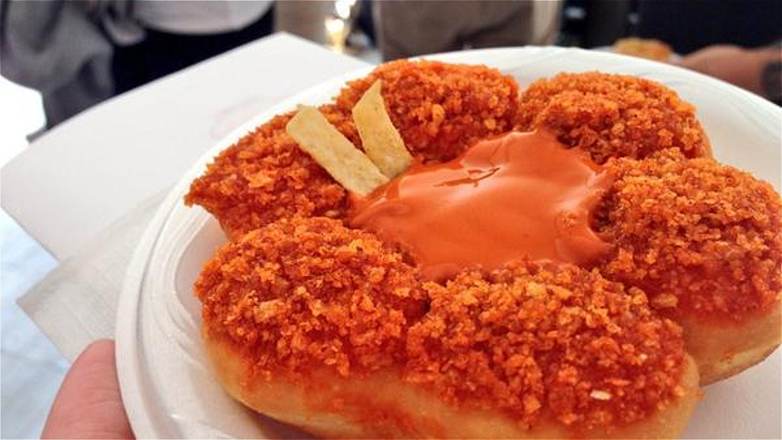 Tim Hortons Buffalo Crunch Donut Menu Item Was Ahead Of Its Time