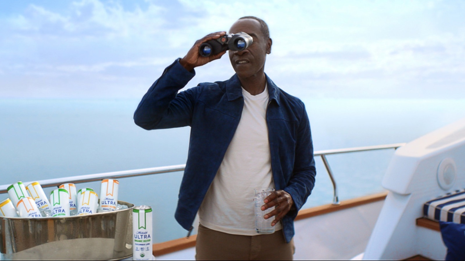 Who Don Cheadle S Lookalike In The Michelob Ultra Ad Really Is