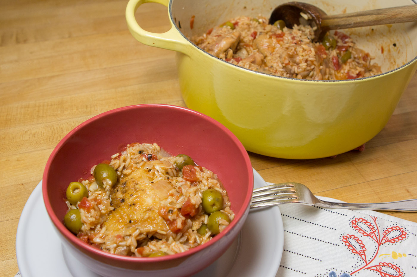 One Pot Arroz Con Pollo