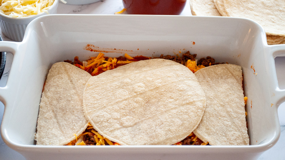 easy beef enchiladas casserole