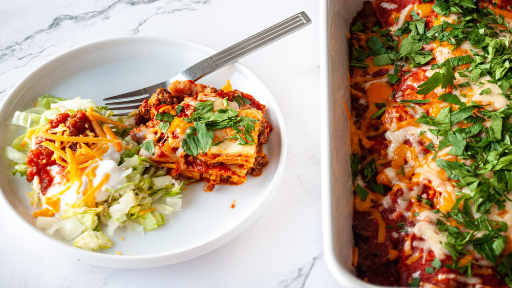 easy beef enchiladas casserole