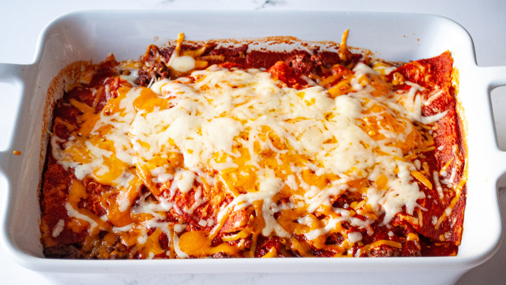 easy beef enchiladas casserole