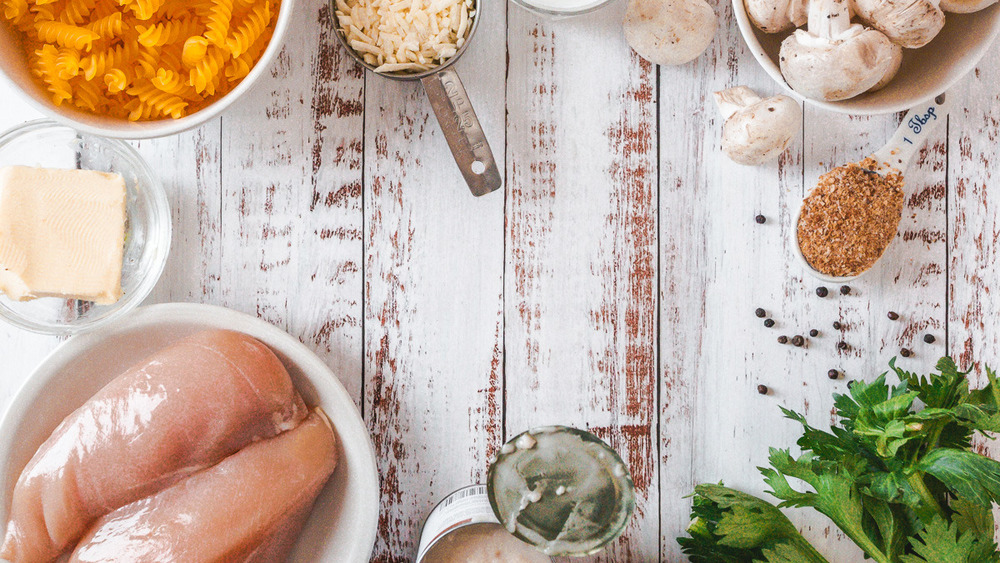 ingredients for chicken casserole