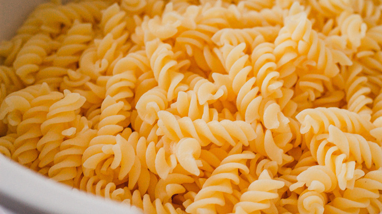 cooked pasta