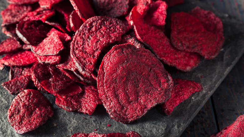 beetroot chips