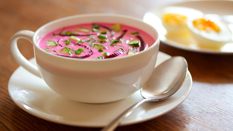 cold borscht chlodnik