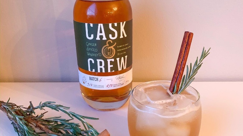 Cask & Crew ginger spice whiskey 