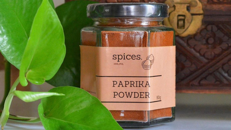 Paprika peppers and powder