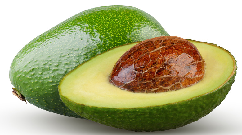 Cut avocado