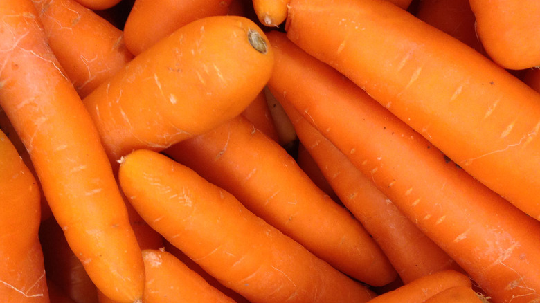 Pile of  A Grade Carrots