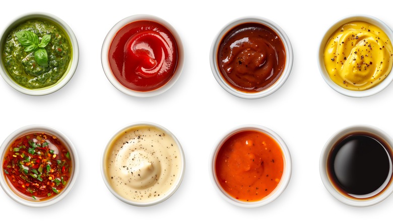 Different sauces