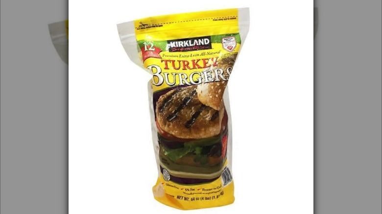 Kirkland frozen turkey burgers