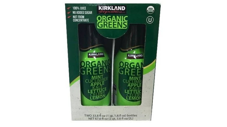 Kirkland organic greens juice