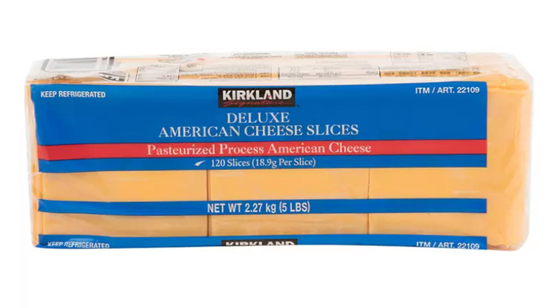 Kirkland Signature pack of American cheese