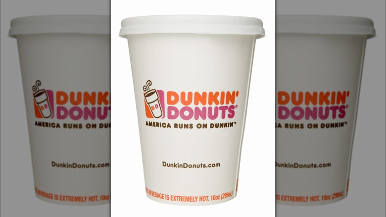 Dunkin' Donuts coffee