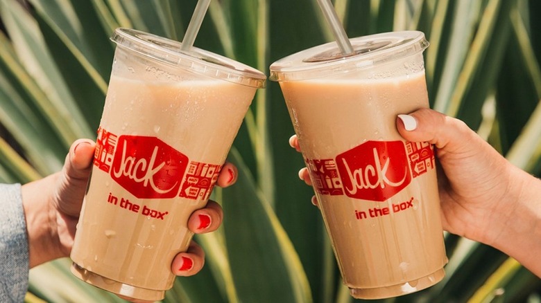 Jack in the Box iced coffee