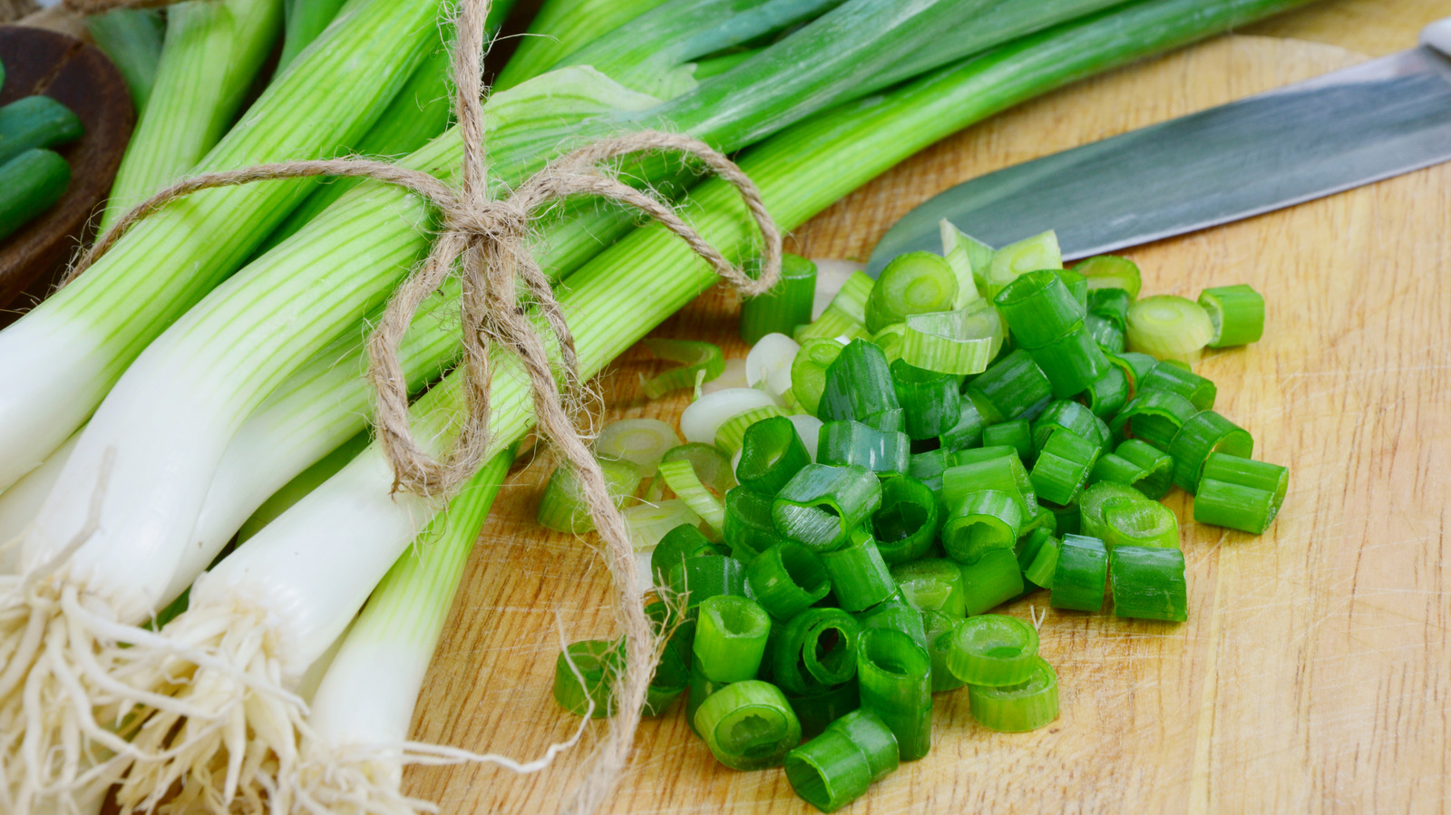 Easy Green Onion Curls