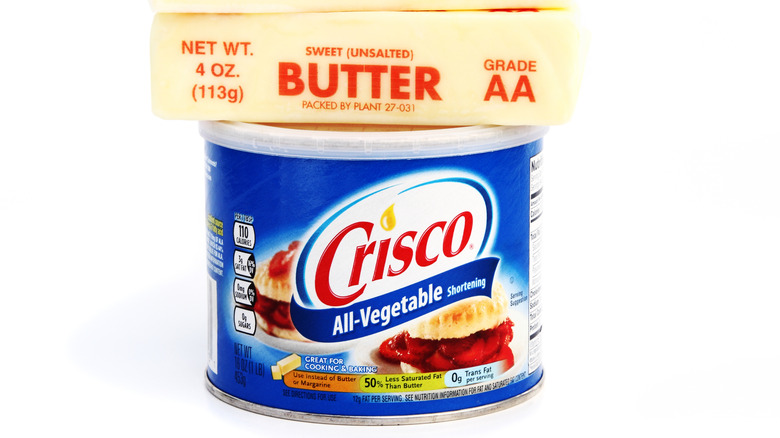 crisco and butter