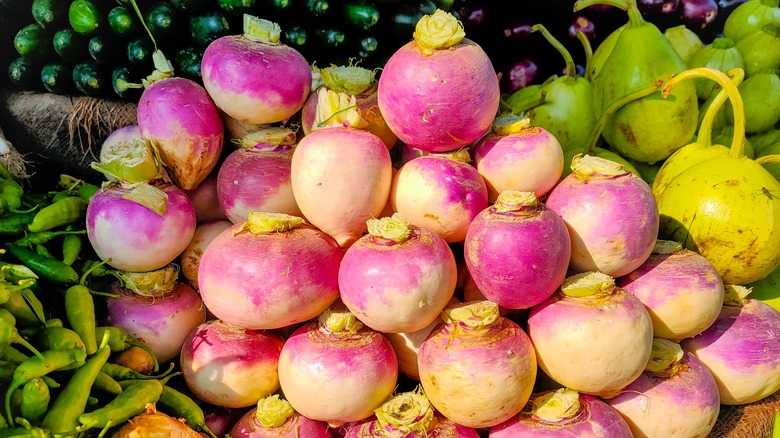 pile of turnips