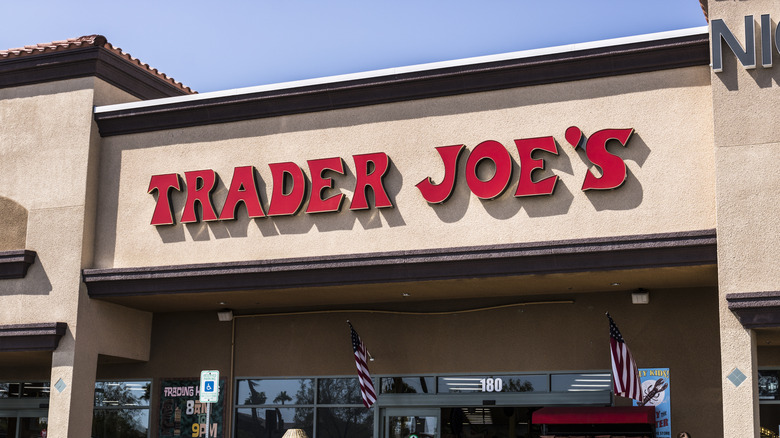 Trader Joe's sign and entrance