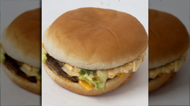 Hacked McDonald's Double Cheeseburger into Big Mac