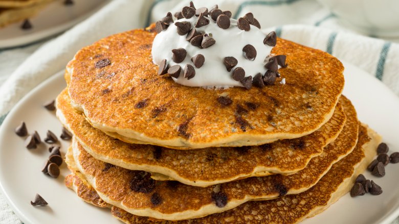 chocolate chip pancakes