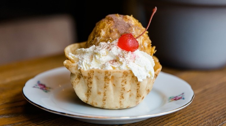 Chi-Chi's Mexican Fried Ice Cream