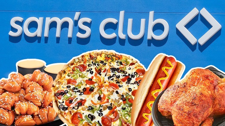 Sam;s Club logo on tablet