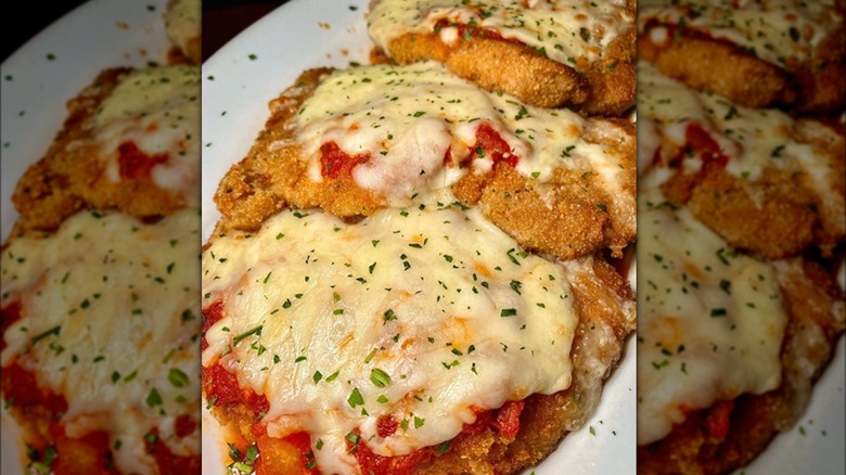 chicken parmigiana from Buca di Beppo