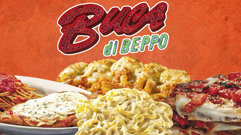 Buca di Beppo menu items