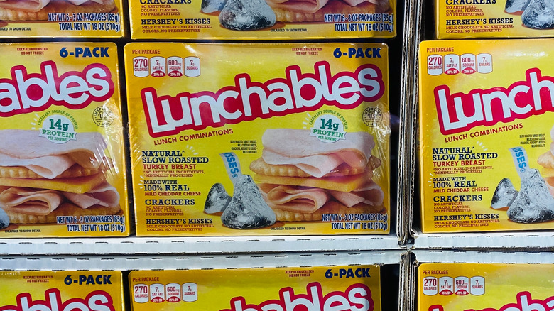 Turkey Lunchables on shelf for sale