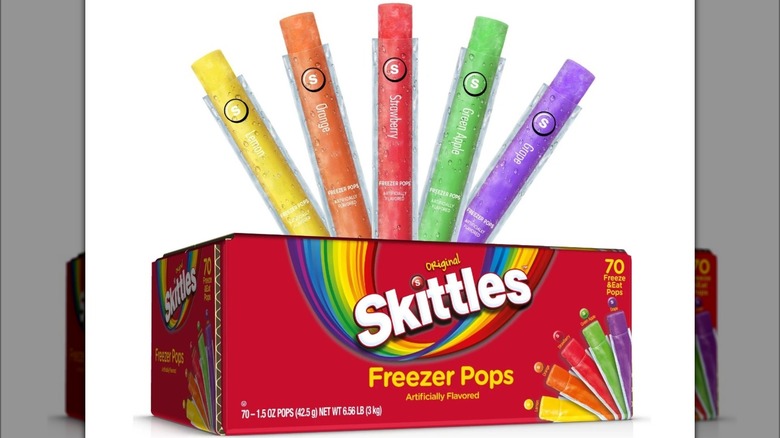 Skittles Freezer Pops