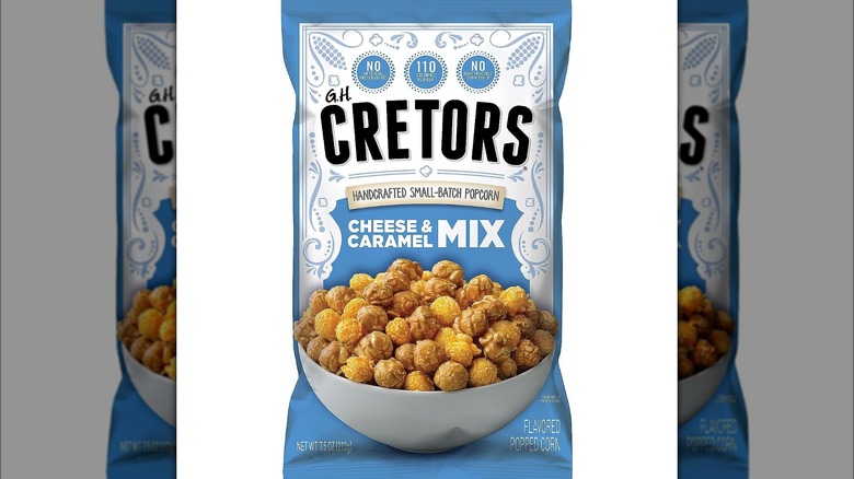 bag of GH Cretors popcorn