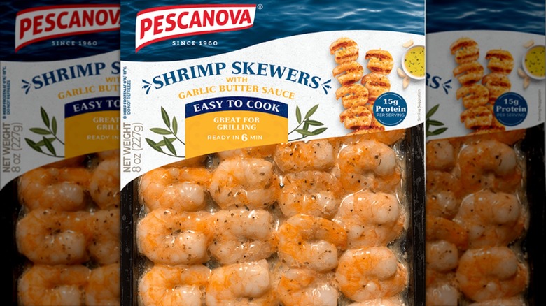 Pescanova shrimp in garlic butter sauce 