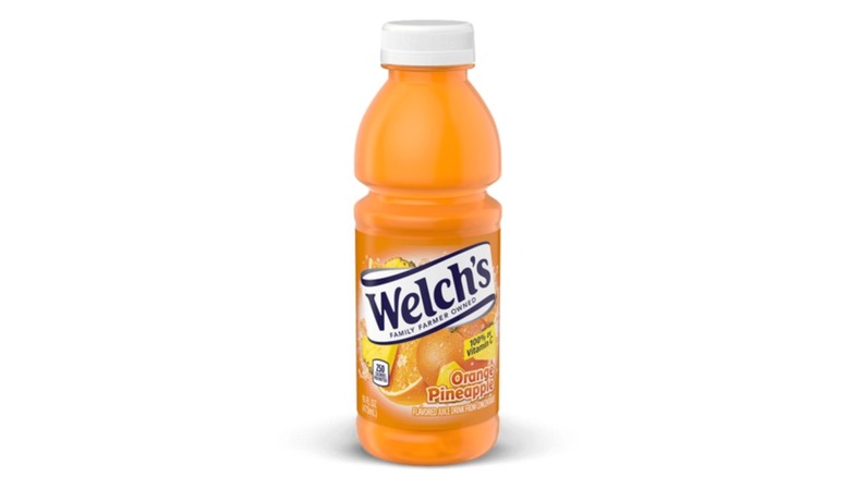 bottle of Welch's juice