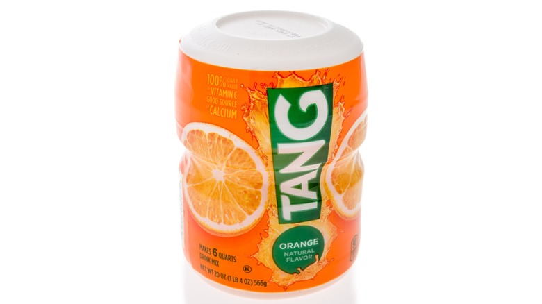container of powdered Tang