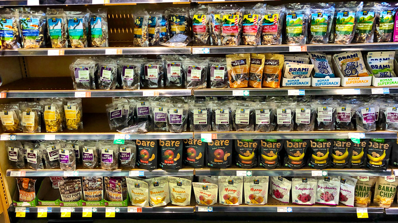 trail mix store display