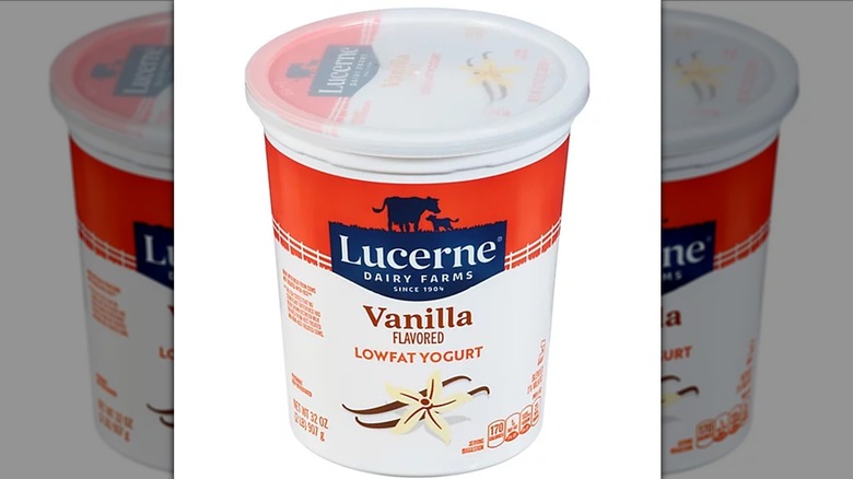 Lucerne Vanilla yogurt