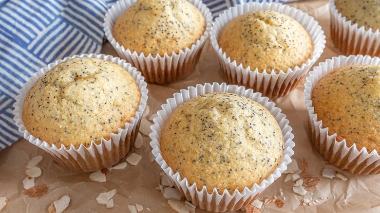 Copycat Costco Almond Poppy Seed Muffins