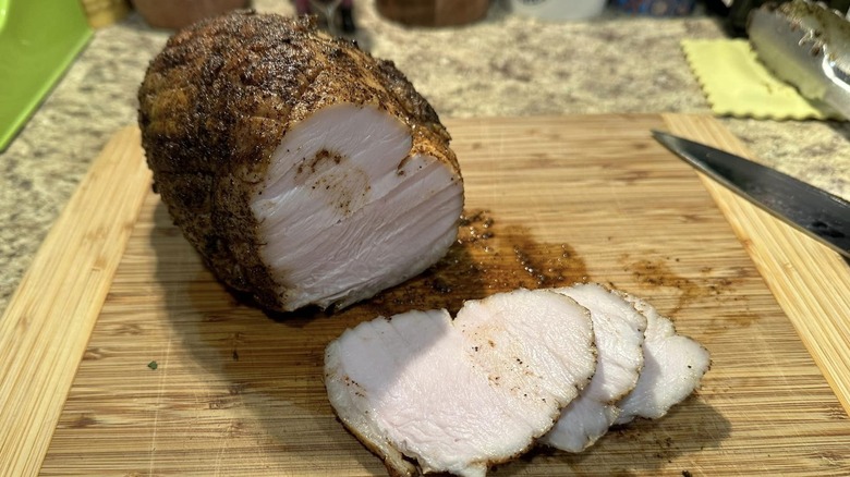 cooked boneless turkey breast