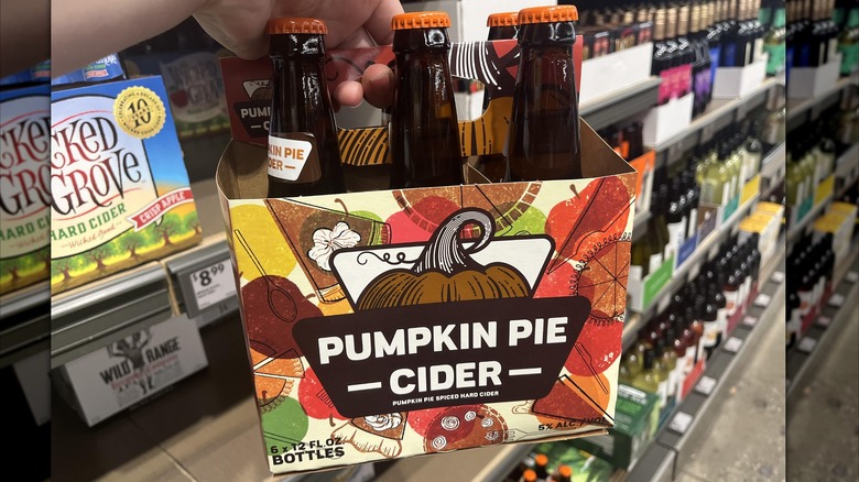 six pack of pumpkin beer