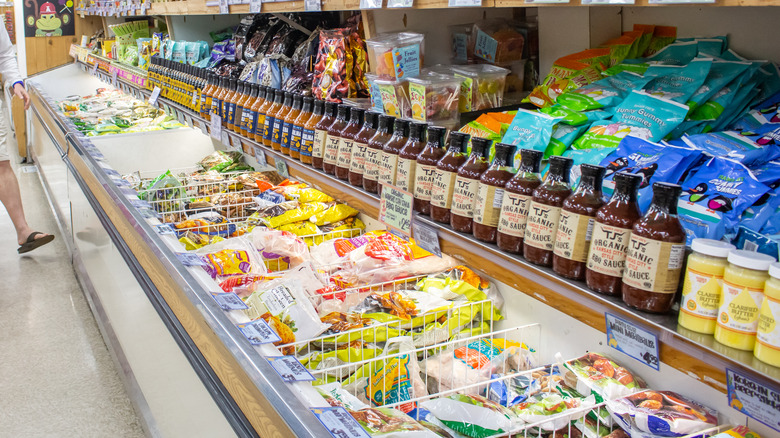 Trader Joe's frozen food aisle