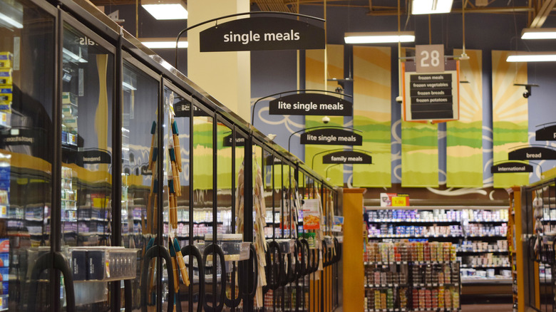 Kroger frozen food section