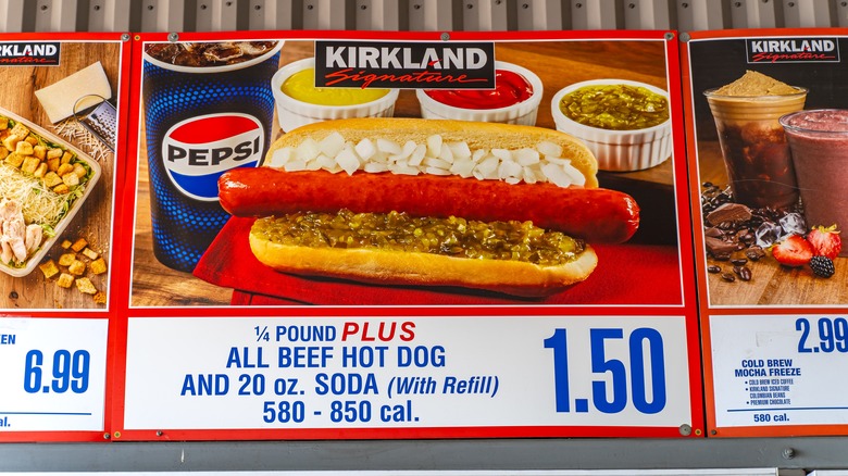 Hot dog deal at Costco