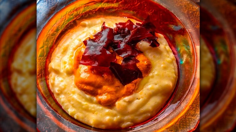 sea urchin polenta