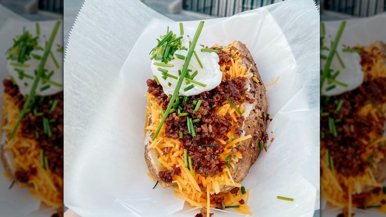 Loaded Potato London Taxi Hut