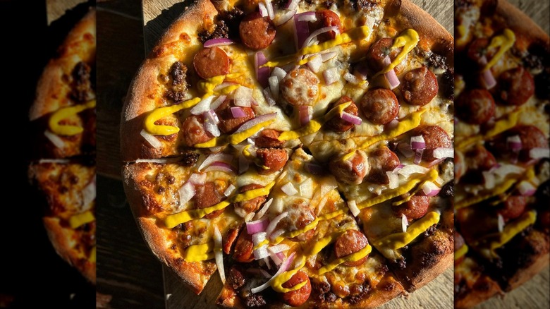 Chili pizza