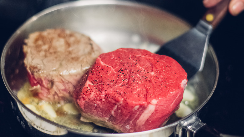 cooking filet mignon